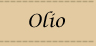 olio